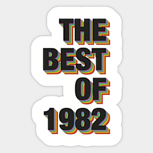 The Best Of 1982 Sticker